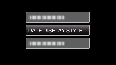 DATE DISPLAY STYLE